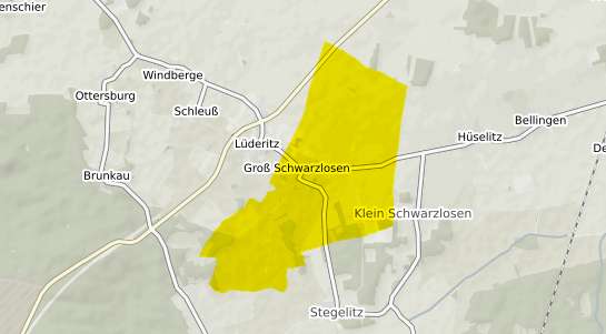 Immobilienpreisekarte Tangerh&uuml;tte Gross Schwarzlosen